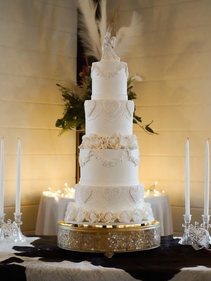 کیک عروسی شیک و ساده